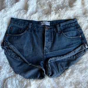 One Teaspoon denim bandit shorts - size 27